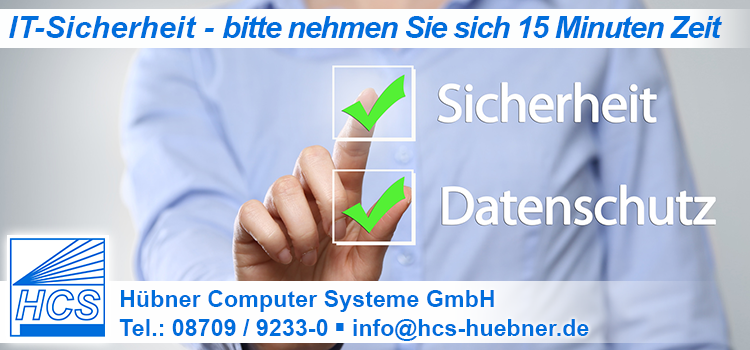 Securepoint Security Check - HCS Newsletter